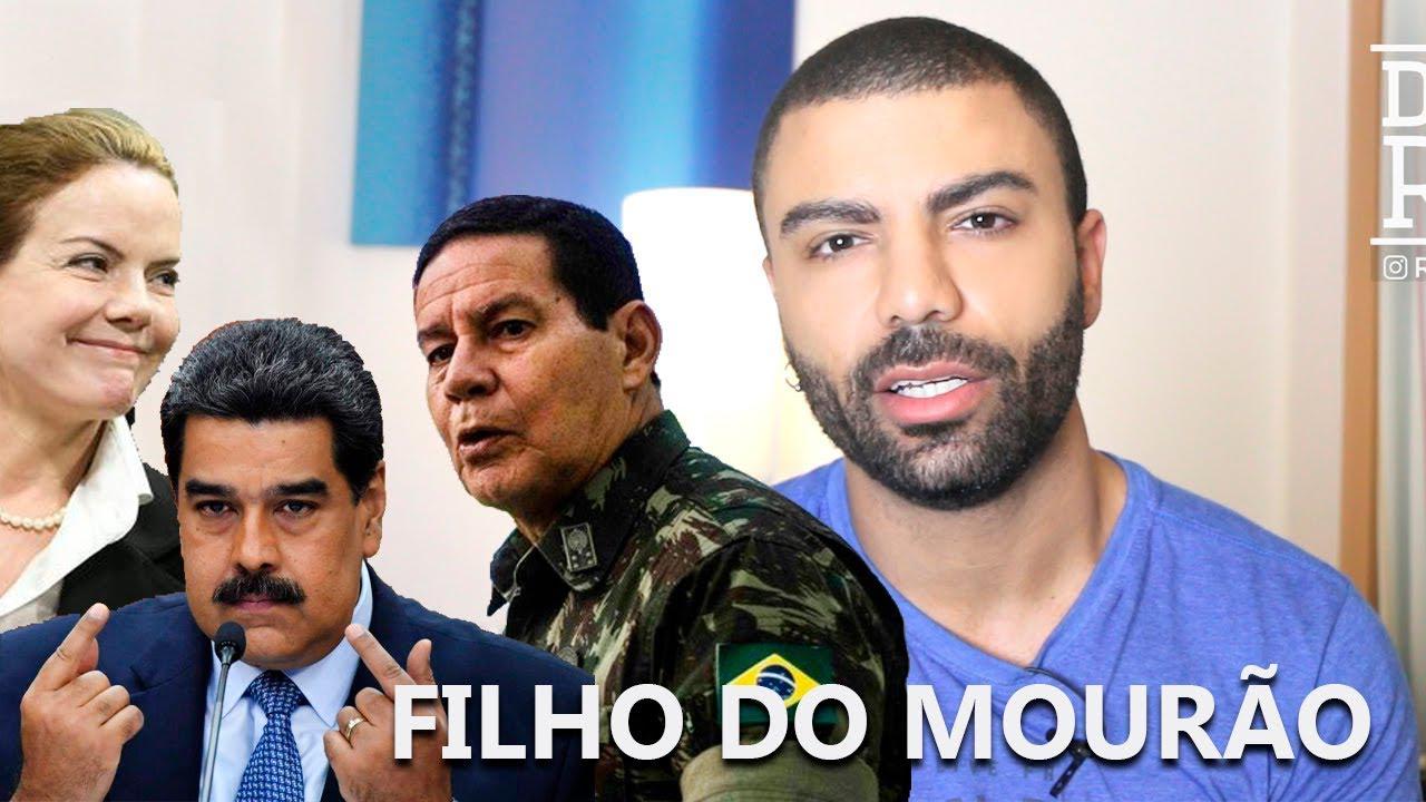 FILHO DO MOURÃO/ GLEISI NA POSSE DO MADURO
