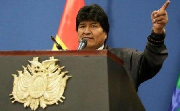 Evo Morales pede...