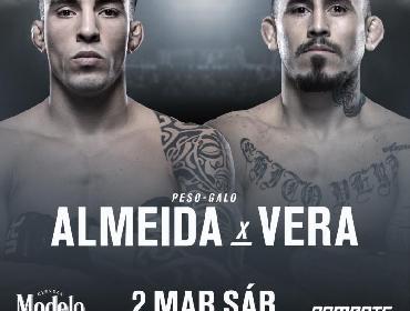 THOMINHAS ALMEIDA ENCARA MARLON VERA NO UFC 235